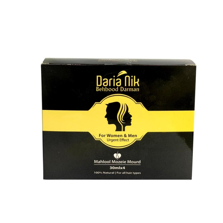 محلول ضد ریزش و رفع سفیدی مو و ابرو بهبود درمان داریا نیک مدل Mourd حجم 30 میلی لیتر بسته 4 عددی main 1 1