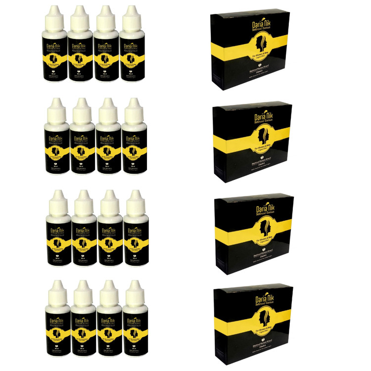 محلول ضد ریزش و رفع سفیدی مو و ابرو بهبود درمان داریا نیک مدل Mourd حجم 30 میلی لیتر مجموعه 4 عددی