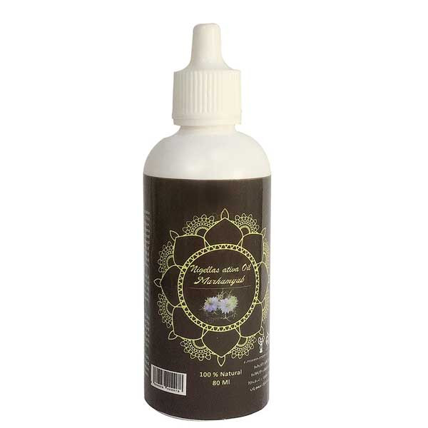 تقویت کننده ریش و سبیل مرهم یاب مدل سیاه دانه حجم 80 میلی لیتر