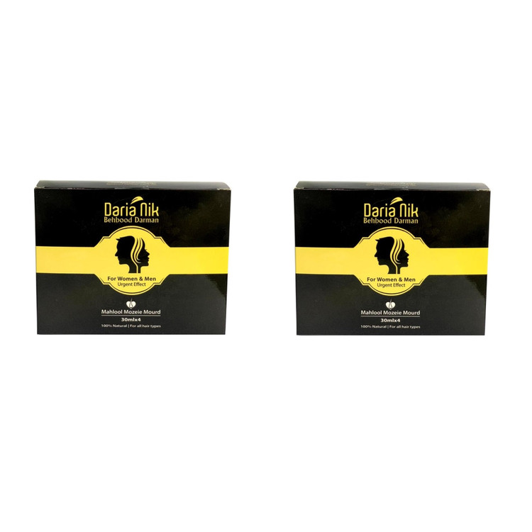 محلول ضدریزش و رفع سفیدی مو و ابرو بهبود درمان داریا نیک مدل Mourd حجم 30 میلی لیتر مجموعه 2 عددی main 1 1