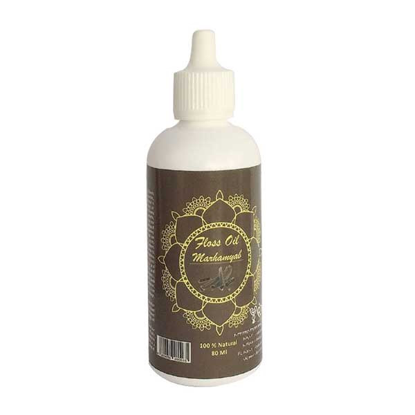 روغن تقویت کننده مو و ریش و سیبیل مرهم یاب مدل فلوس حجم 80 میلی لیتر