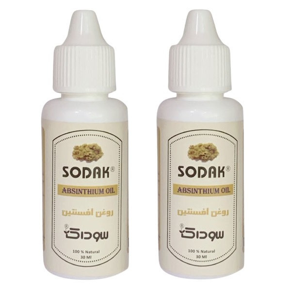 روغن بدن سوداک مدل افسنتین حجم 30 میلی لیتر مجموعه 2 عددی