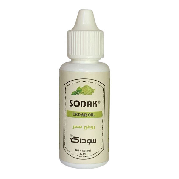روغن مراقبت از پوست و مو سوداک مدل سدر حجم 30 میلی لیتر