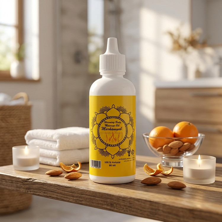 روغن ماساژ بدن مرهم یاب مدل W01 مناسب انواع پوست حجم 80 میلی لیتر
