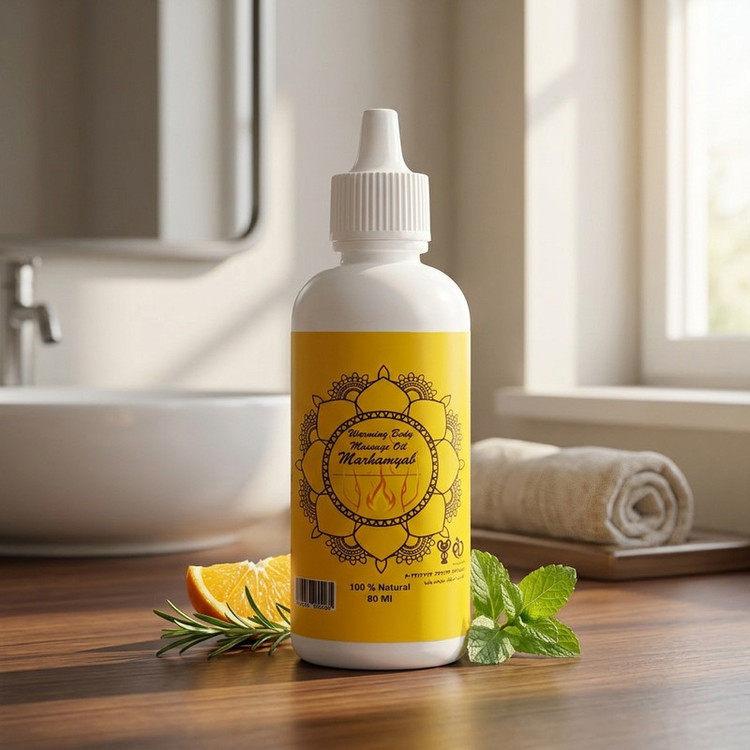 روغن ماساژ بدن مرهم یاب مدل W01 مناسب انواع پوست حجم 80 میلی لیتر