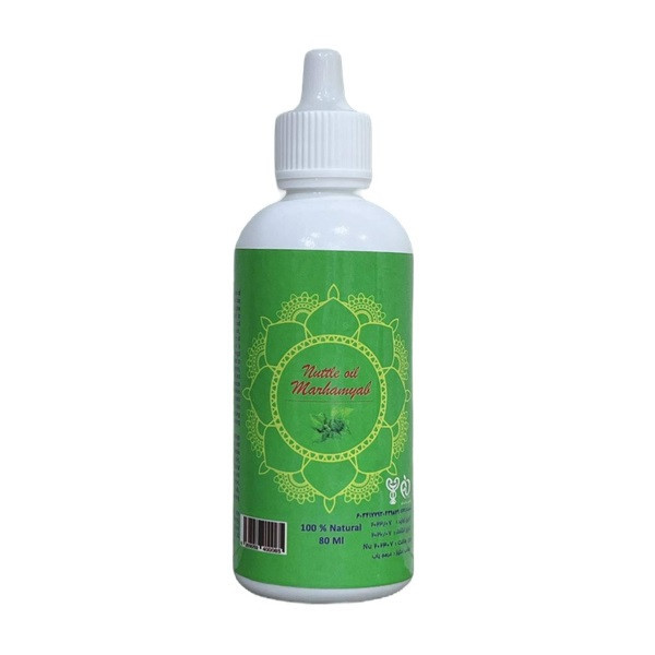 روغن تقویت کننده مو ابرو ریش و سبیل مرهم یاب مدل گزنه حجم 80 میلی لیتر